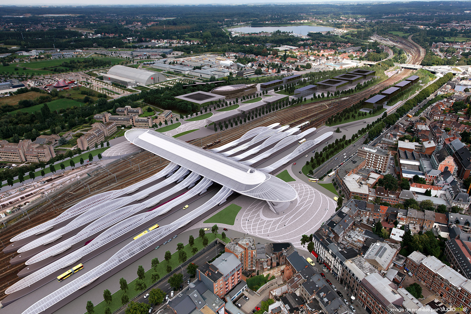 Gare De Mons Studiomilo
