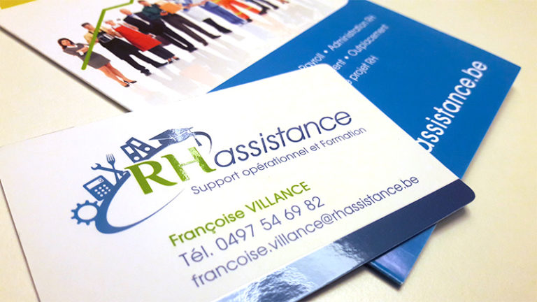 RH Assistance carte de visite