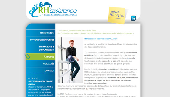 site internet RH Assistance